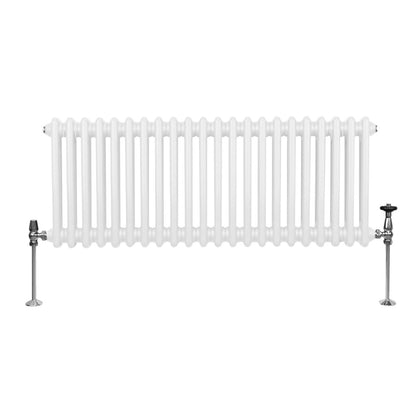 Traditional 2 Column Radiator - 300 x 1012mm - White