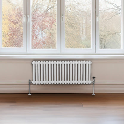 Traditional 2 Column Radiator - 300 x 1012mm - White