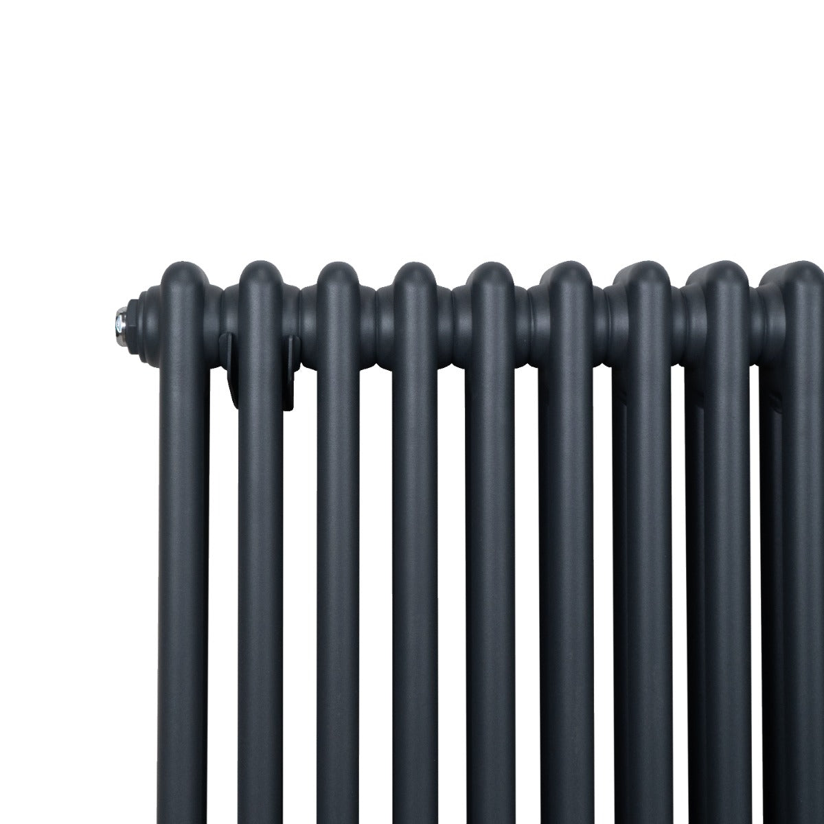 Traditional 2 Column Radiator - 600 x 832mm - Anthracite Grey