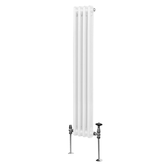 Traditional 2 Column Radiator - 1500 x 202mm - White