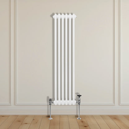 Traditional 2 Column Radiator - 1500 x 292mm - White