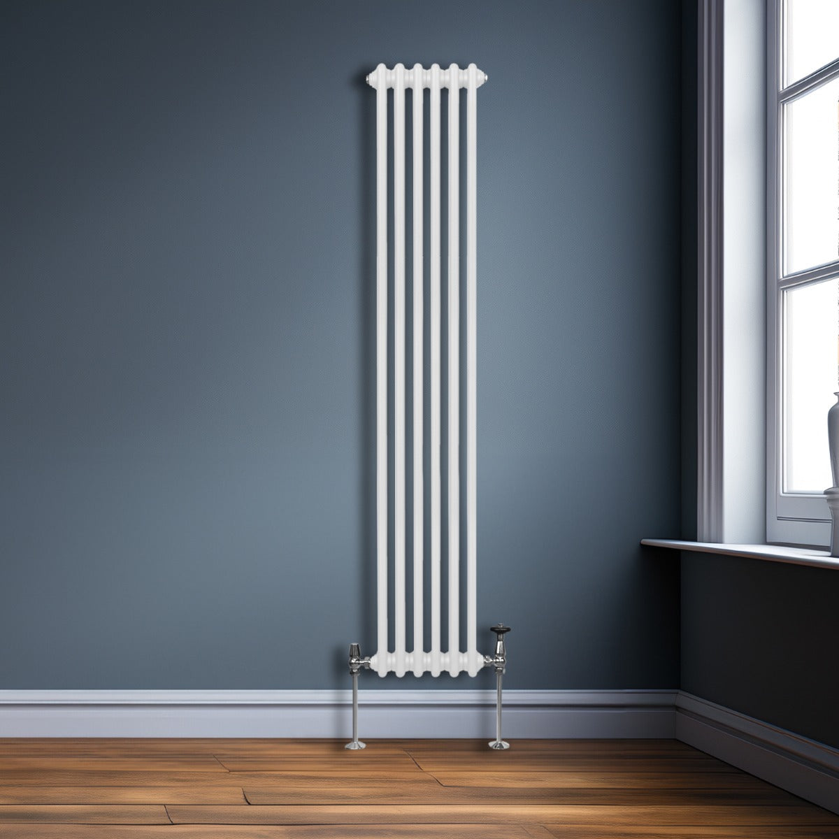 Traditional 2 Column Radiator - 1800 x 292mm - White