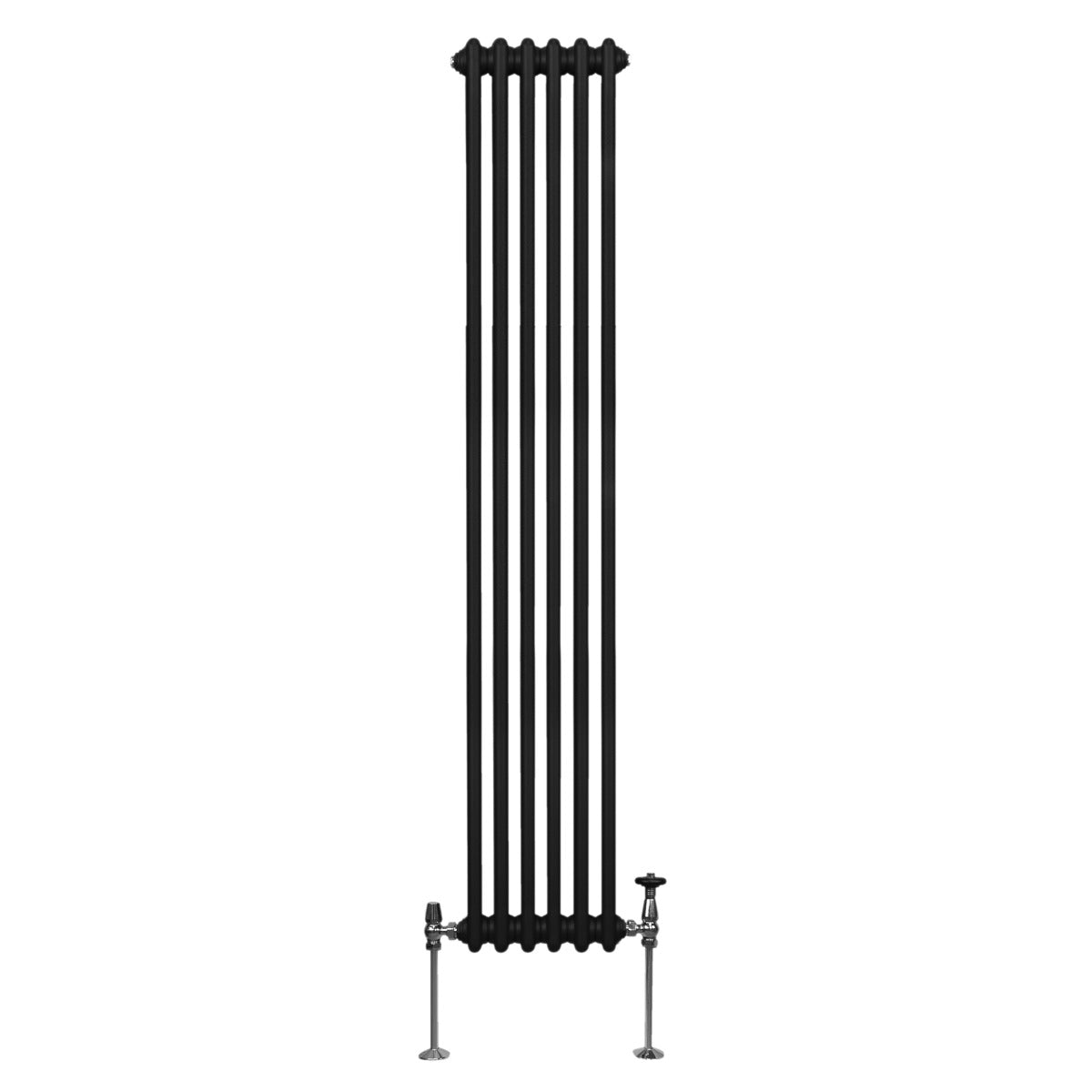 Traditional 2 Column Radiator - 1800 x 292mm - Black