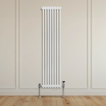 Traditional 2 Column Radiator - 1800 x 382mm - White