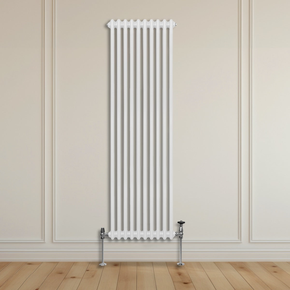 Traditional 2 Column Radiator - 1800 x 472mm - White