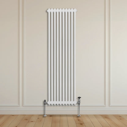 Traditional 2 Column Radiator - 1800 x 472mm - White