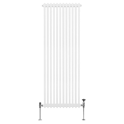 Traditional 2 Column Radiator - 1800 x 562mm - White