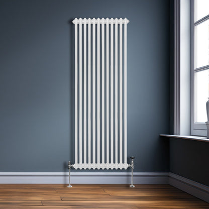 Traditional 2 Column Radiator - 1800 x 562mm - White