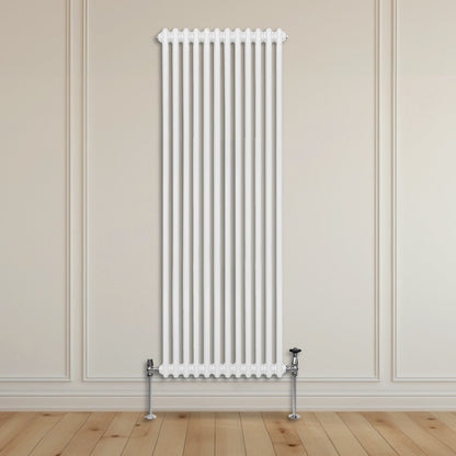 Traditional 2 Column Radiator - 1800 x 562mm - White