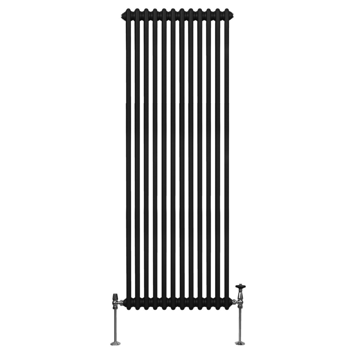 Traditional 2 Column Radiator - 1800 x 562mm - Black