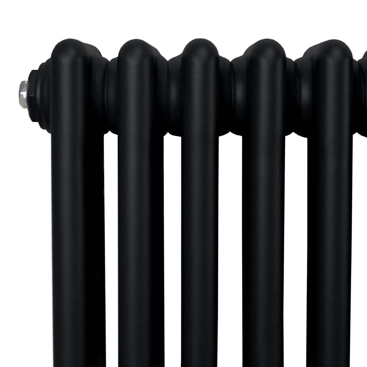 Traditional 3 Column Radiator - 300 x 1012mm - Black