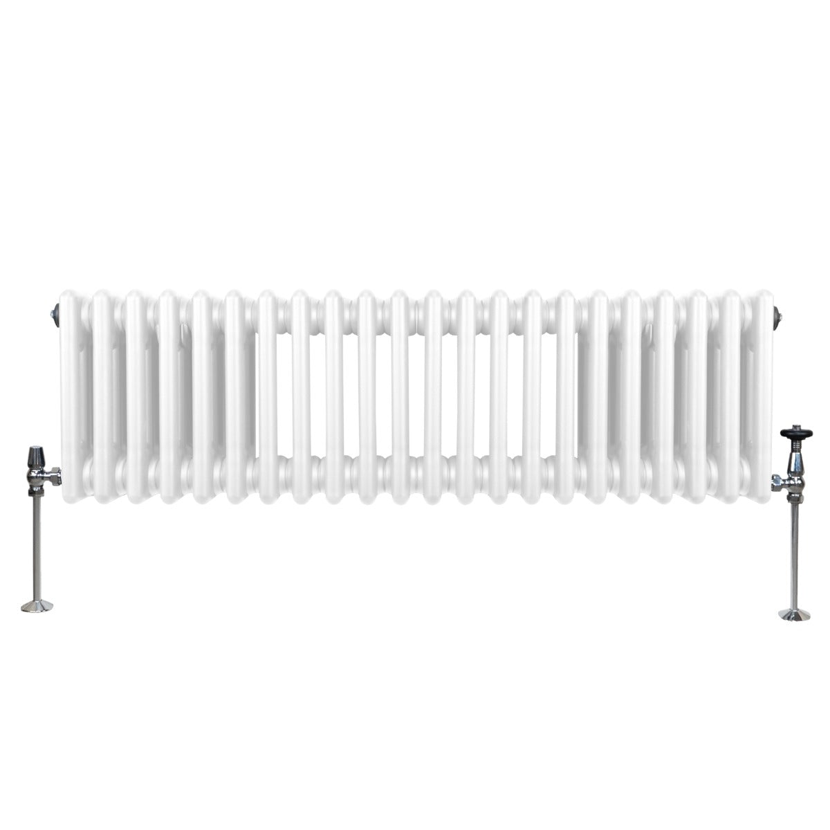 Traditional 3 Column Radiator - 300 x 1192mm - White