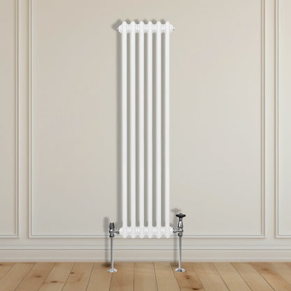 Traditional 3 Column Radiator - 1500 x 292mm - White