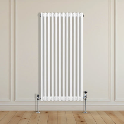 Traditional 3 Column Radiator - 1500 x 562mm - White