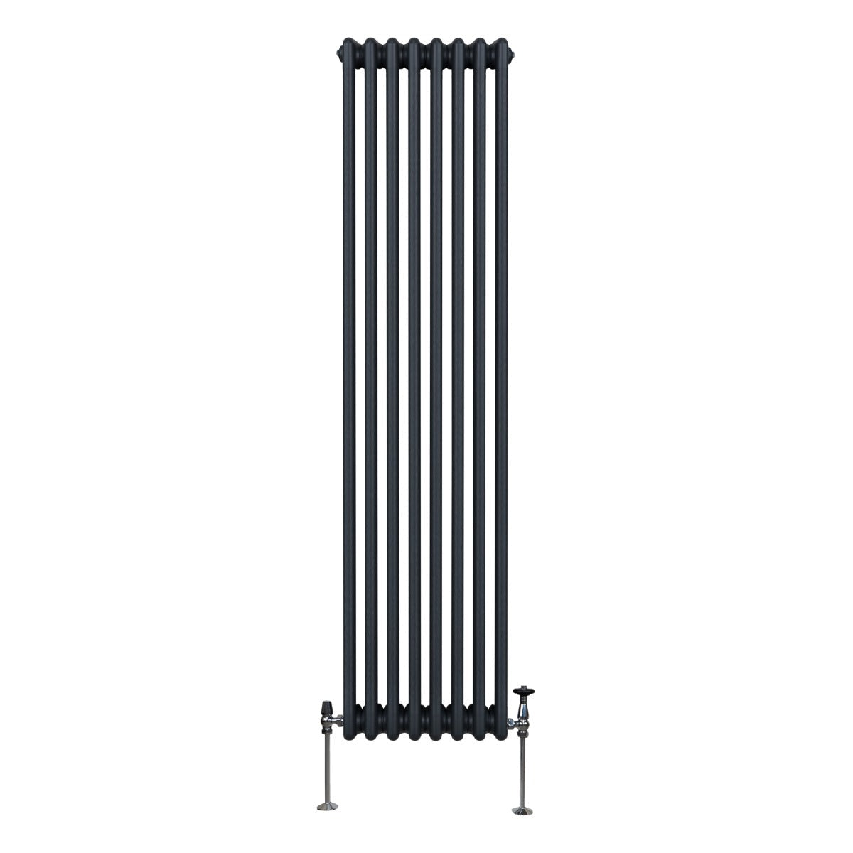 Traditional 3 Column Radiator - 1800 x 382mm - Anthracite Grey