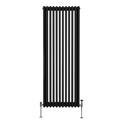 Traditional 3 Column Radiator - 1800 x 562mm - Black