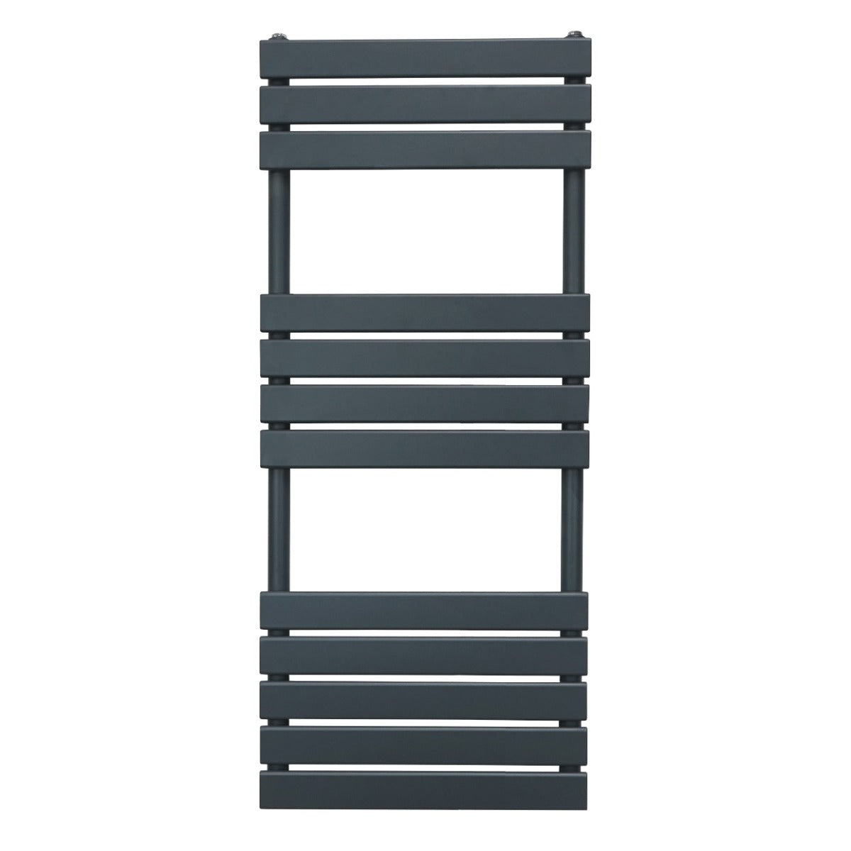 Flat Panel Towel Radiator – 1200mm x 450mm – Anthracite Grey