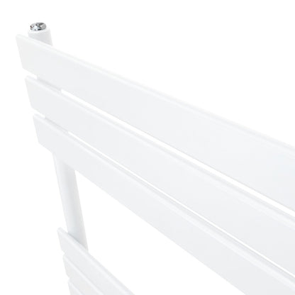 Flat Panel Towel Radiator – 1200mm x 450mm – White