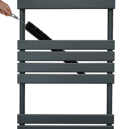 Flat Panel Towel Radiator – 1200mm x 500mm – Anthracite Grey