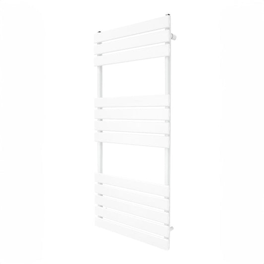 Flat Panel Towel Radiator – 1200mm x 500mm – White