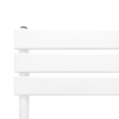 Flat Panel Towel Radiator – 1200mm x 500mm – White