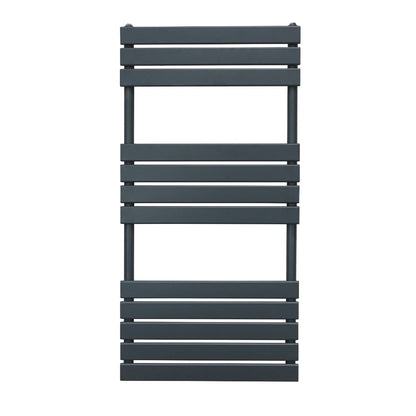 Flat Panel Towel Radiator – 1200mm x 600mm – Anthracite Grey