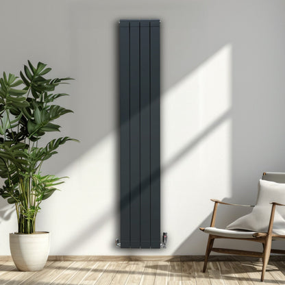 Aluminium Radiator – 1800mm x 315mm – Anthracite Grey