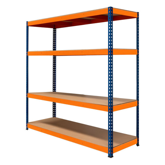 S-Rax 4 Shelf Racking - 180cm x 180cm x 60cm