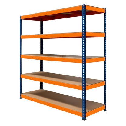 S-Rax 5 Shelf Racking - 180cm x 180cm x 60cm