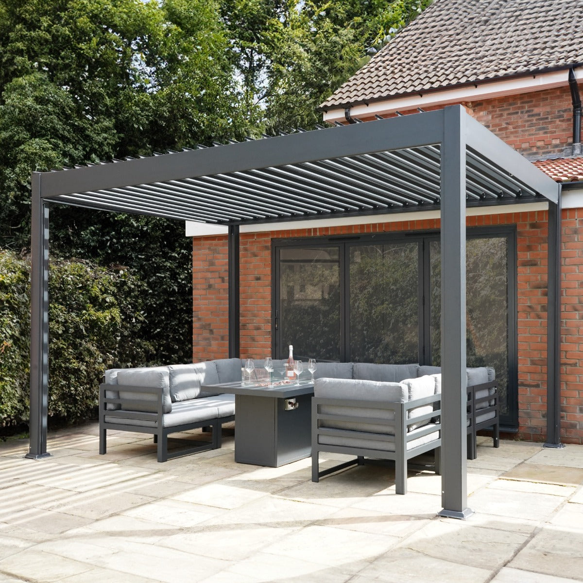 Aluminium Pergola 4m x 3m