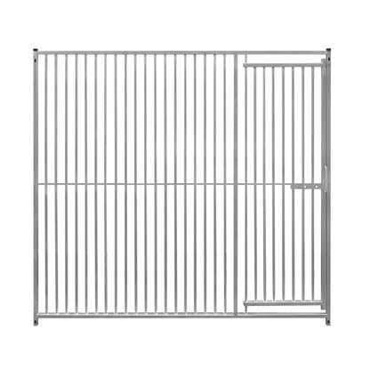 2m Dog Run Panel With Door – 5cm Bar Spacing