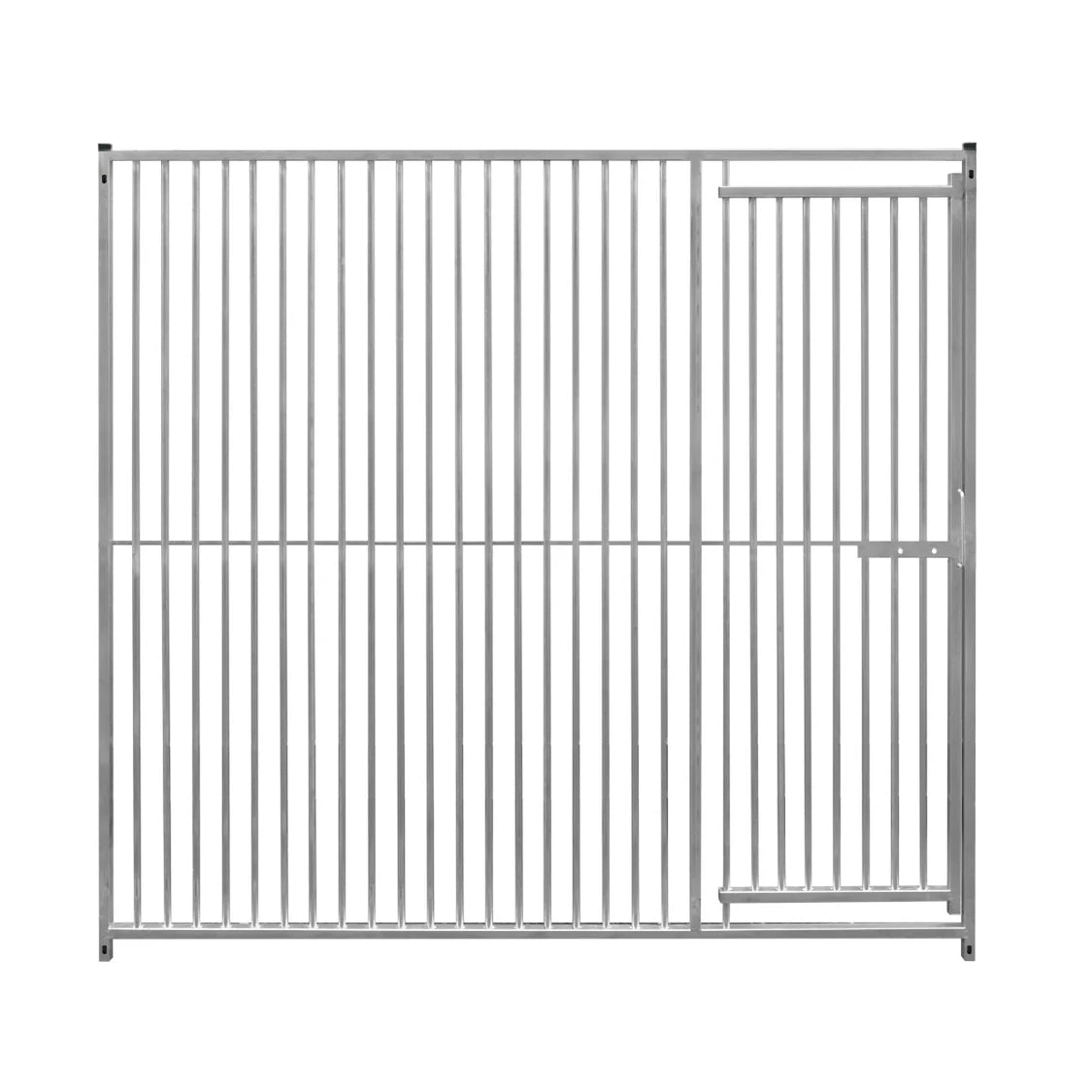 2m Dog Run Panel With Door – 5cm Bar Spacing