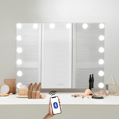 LED Bluetooth Mirror - 80 x 60cm