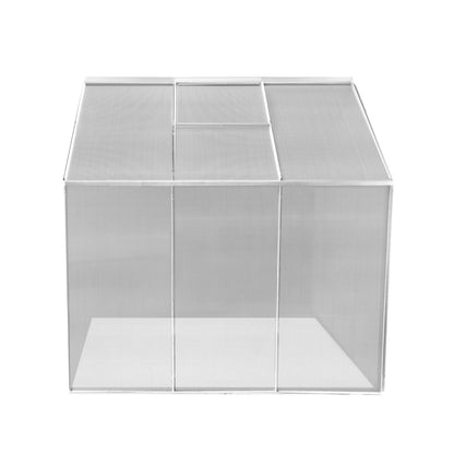 Polycarbonate Greenhouse 6ft x 6ft – Silver