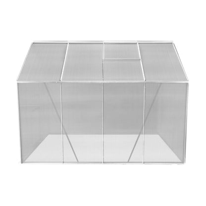 Polycarbonate Greenhouse 6ft x 8ft – Silver