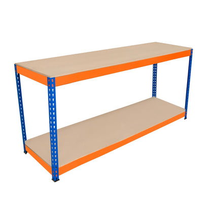 S-Rax 2 Tier Workbench - 180cm x 60cm x 90cm