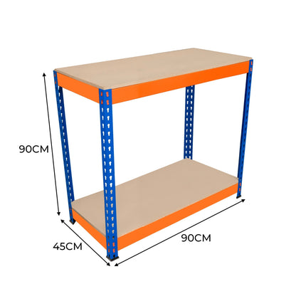 S-Rax 2 Tier Workbench - 90cm x 45cm x 90cm