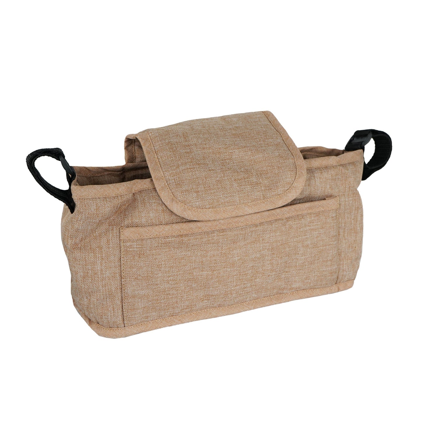 Pet Stroller Caddy Bag - Woven Beige