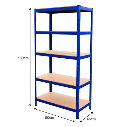 T-RAX Blue Racking Unit 90cm x 45cm x 182.5cm