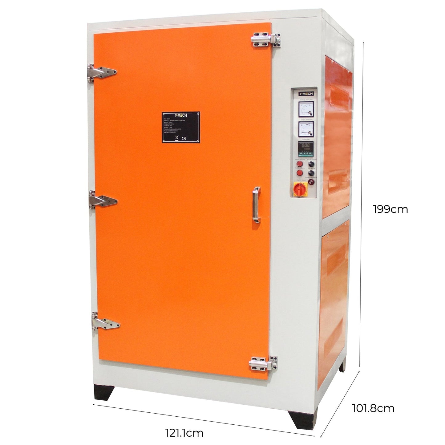 T-Mech Powder Coating Curing Oven