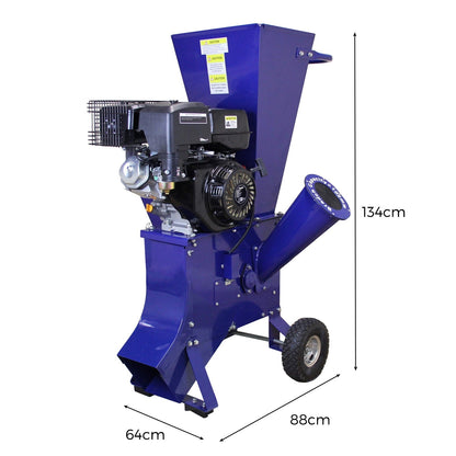 T-Mech Log Splitter 7T 520mm & T-Mech 15HP Wood Chipper