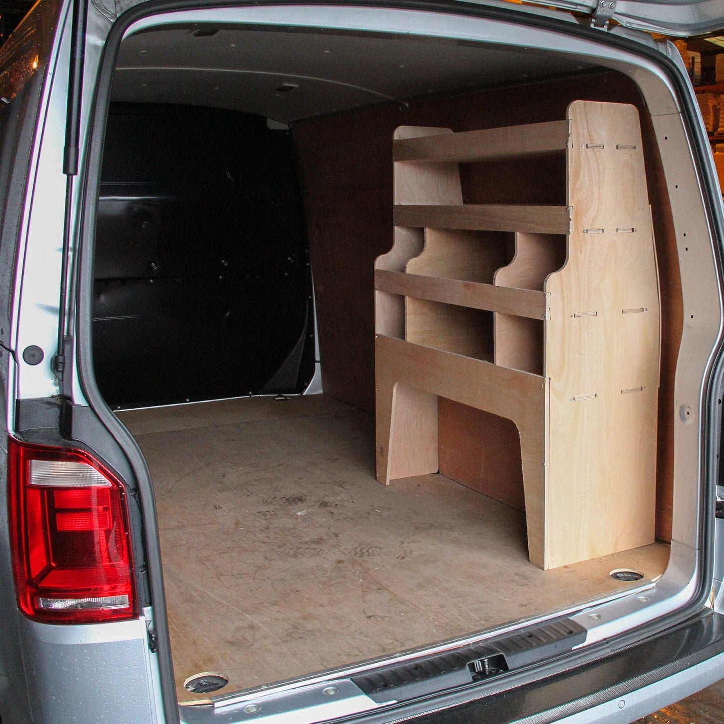 11sqm Anthracite Van Lining, Glue & VW Transporter Rack