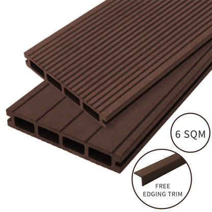 Jardí Composite Decking - 6 SQM - Conker Brown