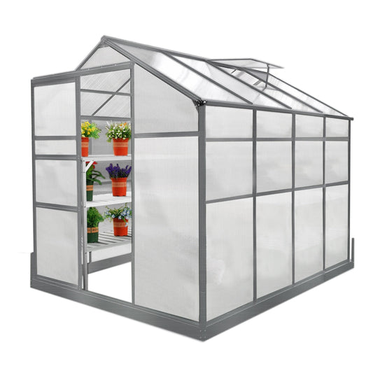 Greenhouse 6ft x 8ft With Base