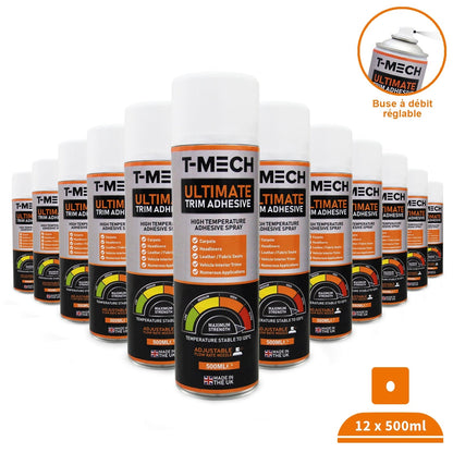 T-Mech 12 x 500ml Ultimate Trim Adhesive