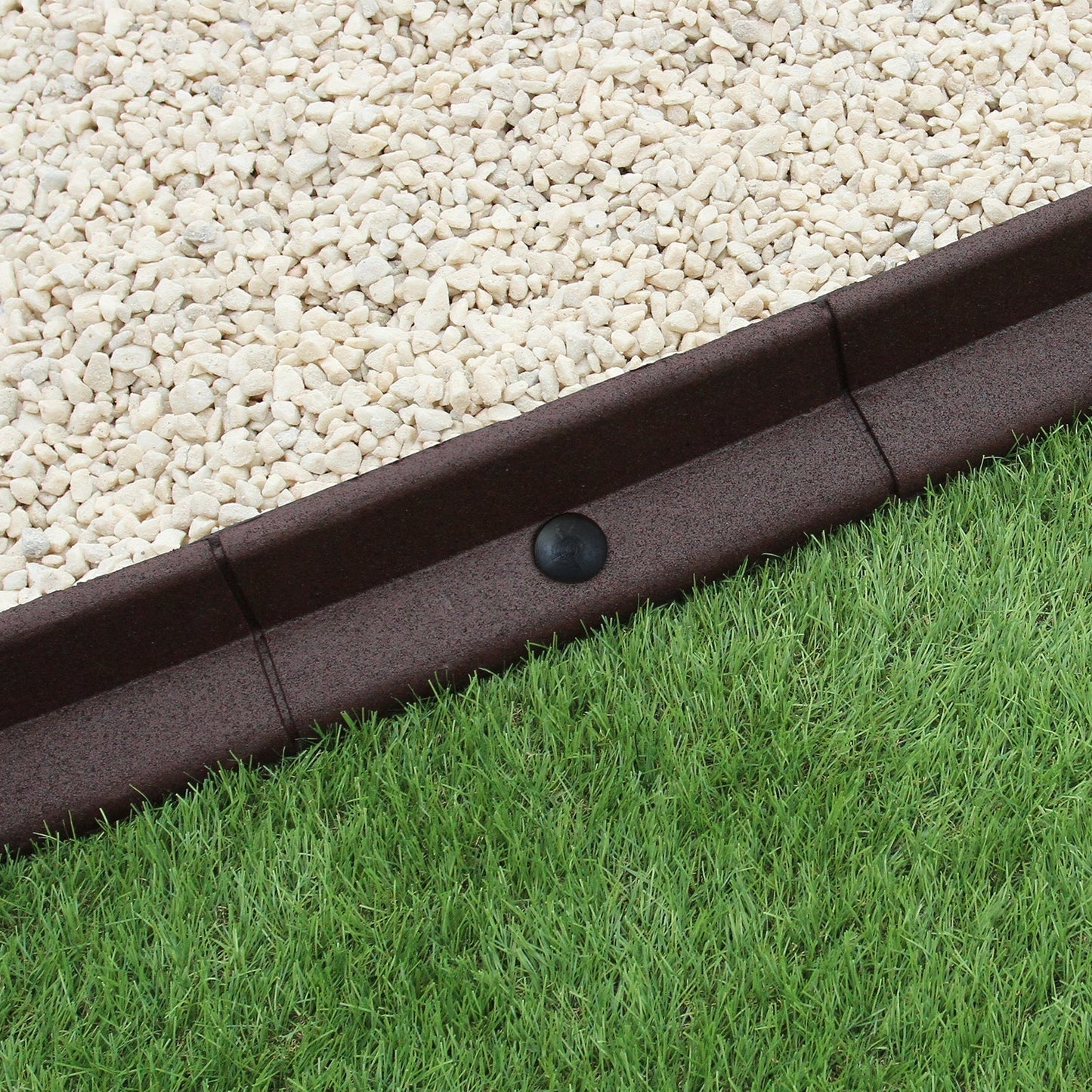 Flexible Lawn Edging Brown 1.2m x 4