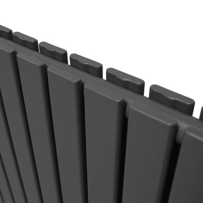 Designer Flat Panel Radiators Anthracite Grey 600mm x 700mm