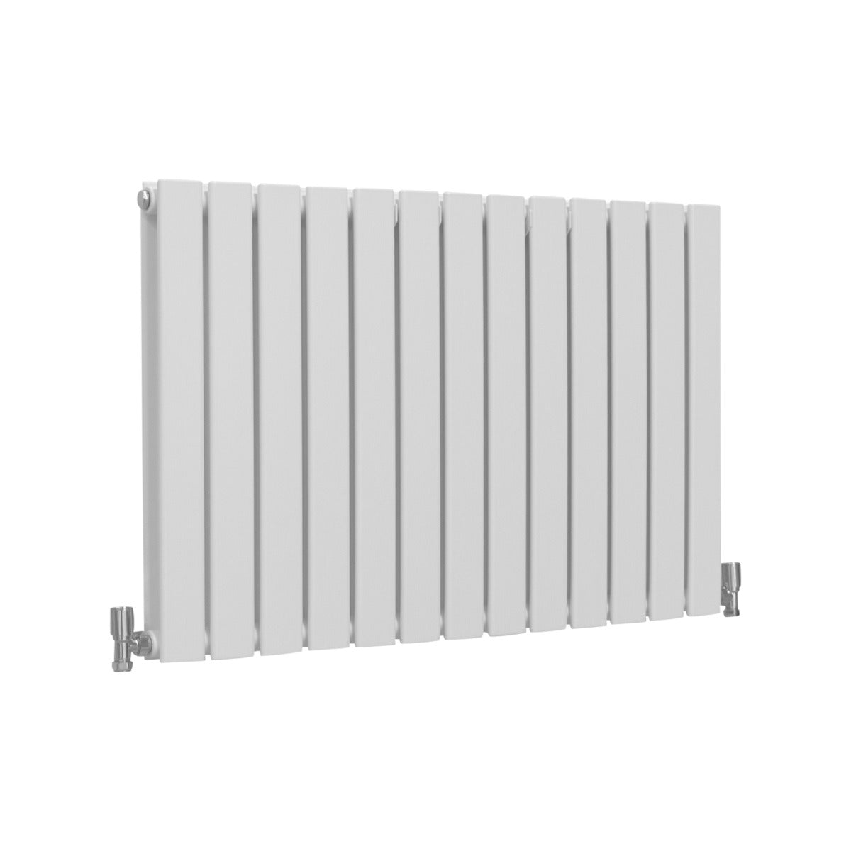 Designer Flat Panel Radiators Gloss White 600mm x 910mm