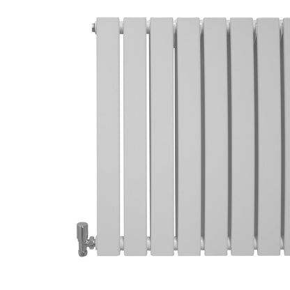 Designer Flat Panel Radiators Gloss White 600mm x 910mm