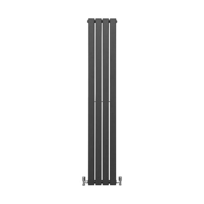 Designer Flat Panel Radiators Anthracite Grey 1600mm x 280mm